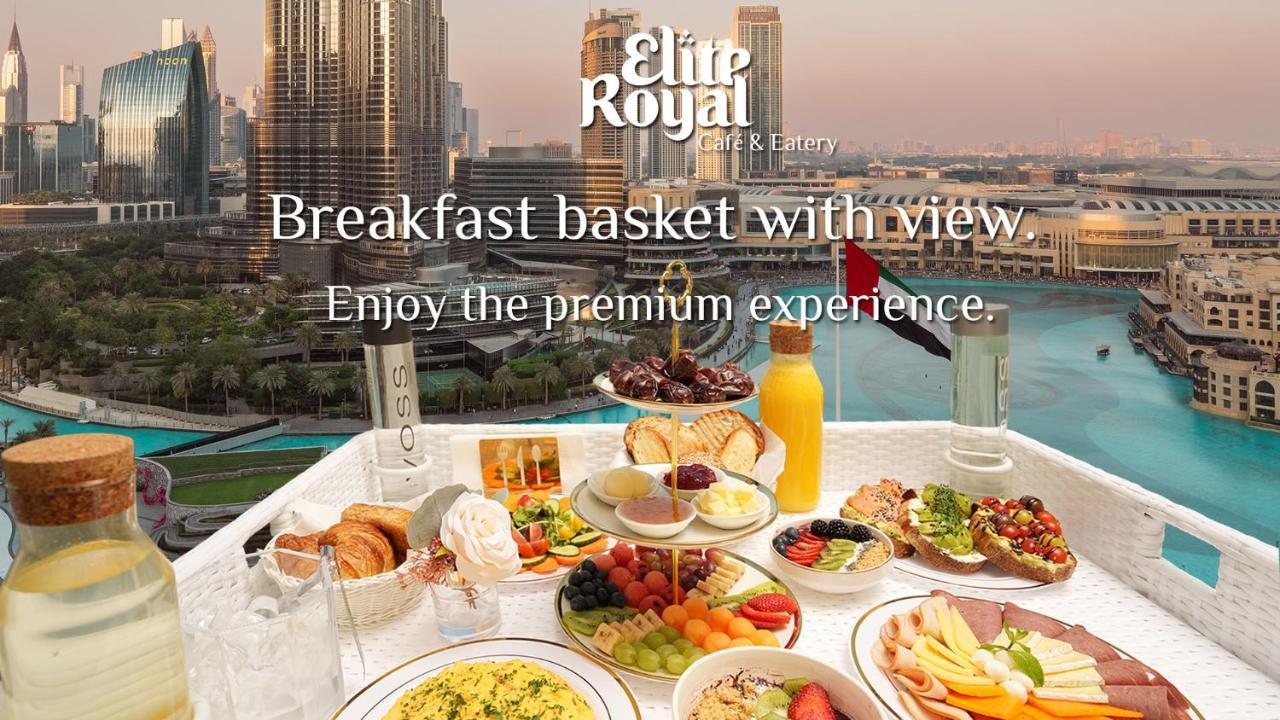 Elite Royal Apartment - Full Burj Khalifa & Fountain View - Premium Dubaj Exteriér fotografie